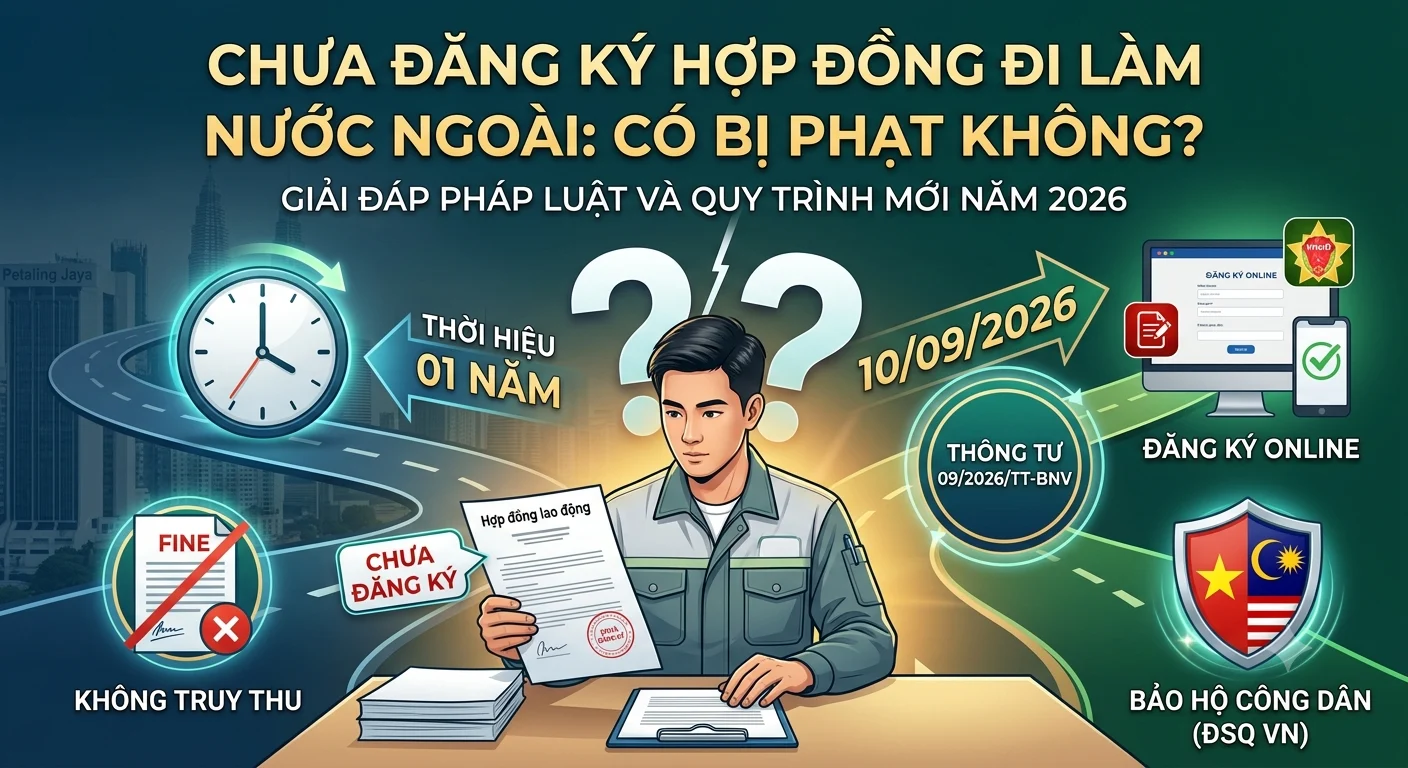 Chưa Đăng Ký Hợp Đồng Lao Động Cá Nhân Khi Làm Việc Ở Nước Ngoài: Có Bị Phạt Không?