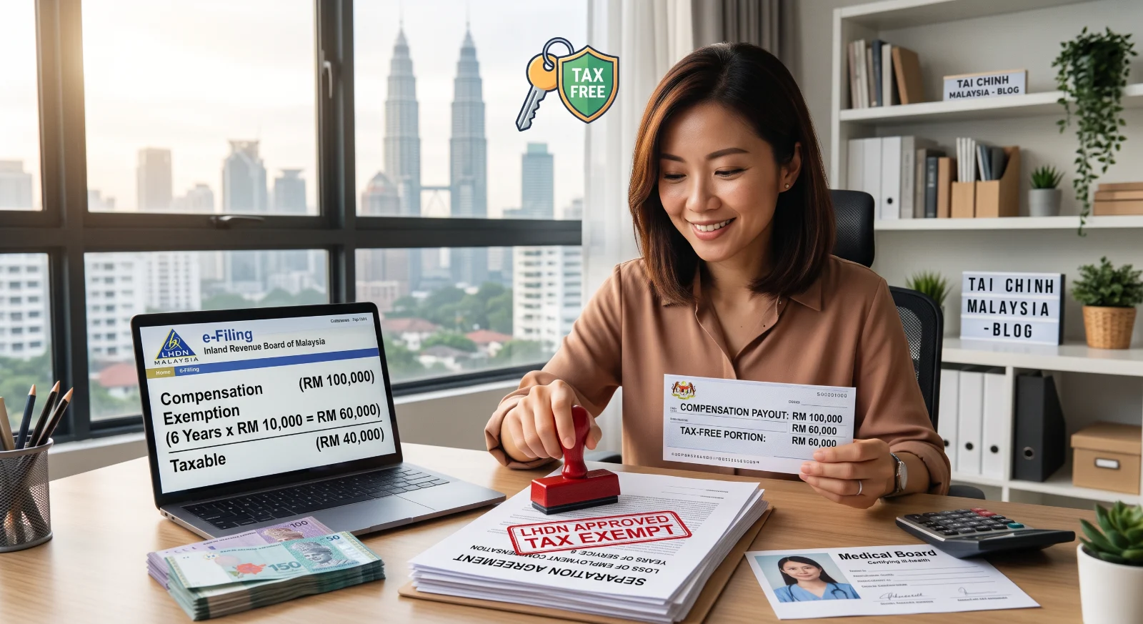 Nghỉ Việc Nhận Bồi Thường Ở Malaysia: Bỏ Túi Ngay Bí Kíp Tránh Mất Oan Tiền Thuế!