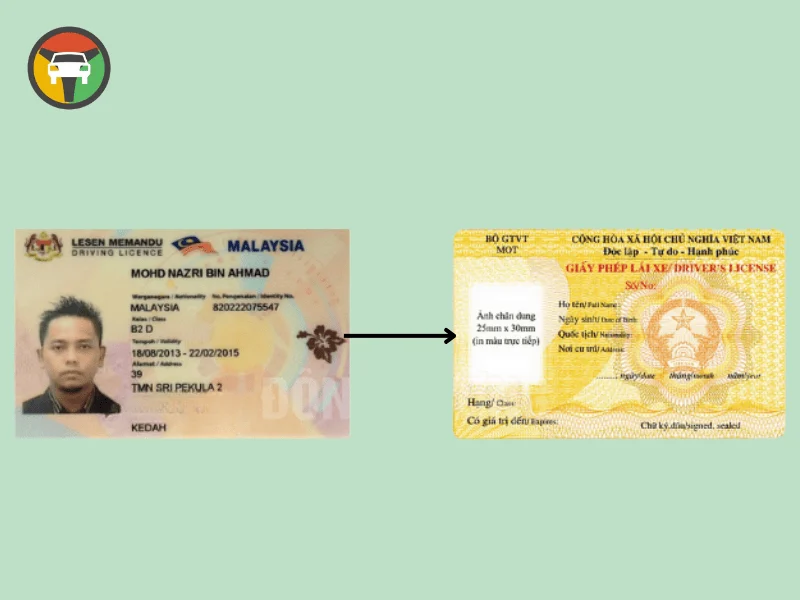 Thủ Tục Đổi Bằng Lái Xe Malaysia (Bằng P) Sang Bằng Lái Xe Việt Nam (Bằng B 10 Năm)